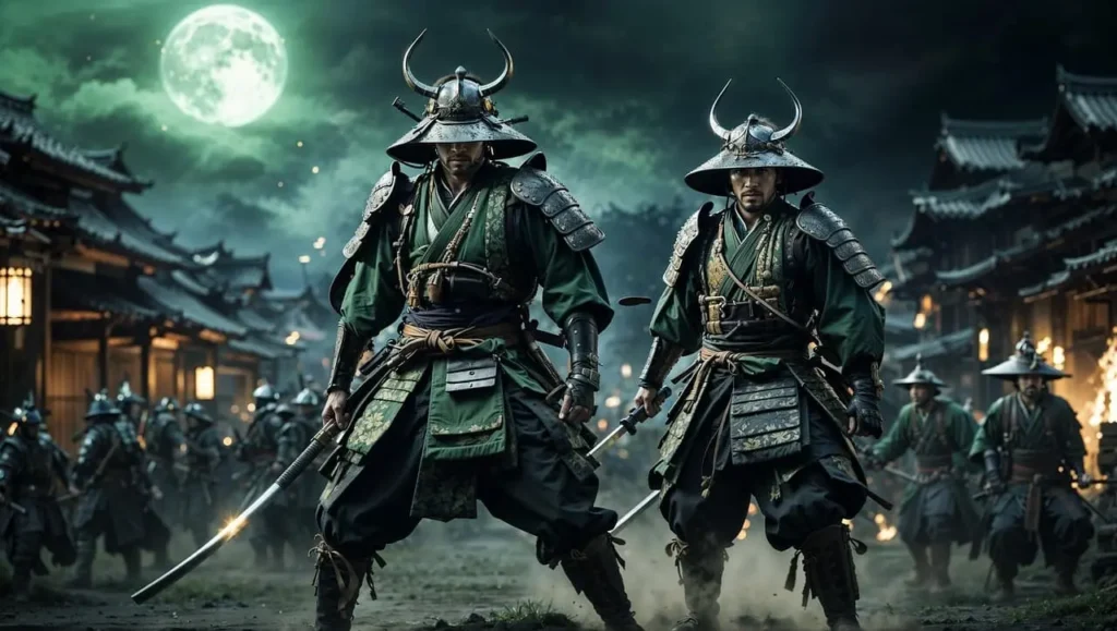 Traditional Samurai warrior in Japanese armor representing authentic Samurai warrior names