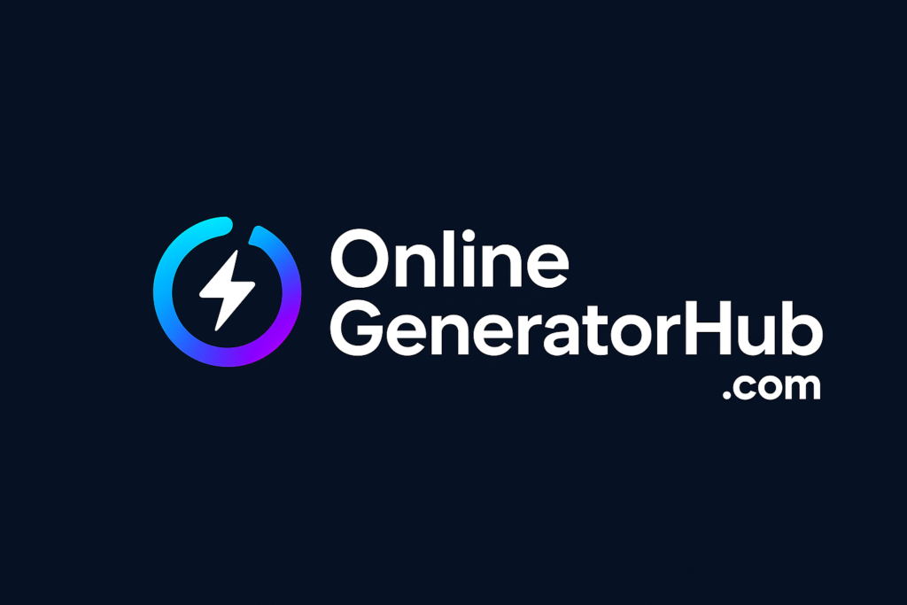 Online generator hub
