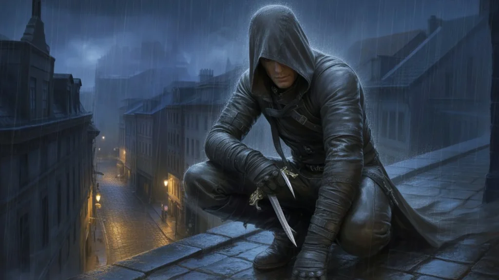 Fantasy or RPG character rogue